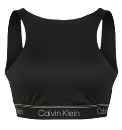 ТОП теннисный Calvin Klein Medium Support Sports Bra - черный