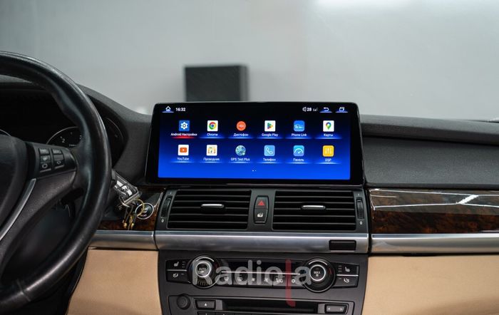 Магнитола для BMW X5 F15, X6 F16 2014-2017 NBT - RDL-1245-L монитор 12.3" на Android 13, Быстрая, CarPlay, 4G SIM-слот