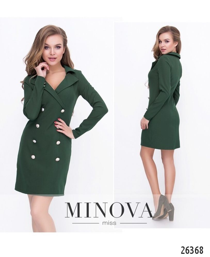 Платье 8595-хаки Minova Платье 8595-хаки Minova