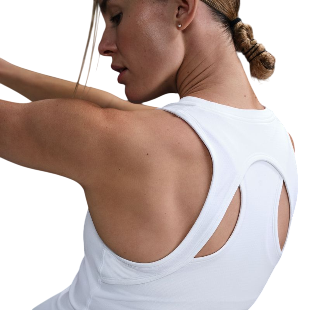 Женский топ теннисный Nike Court Dri-Fit Advantage Slam Tank - white