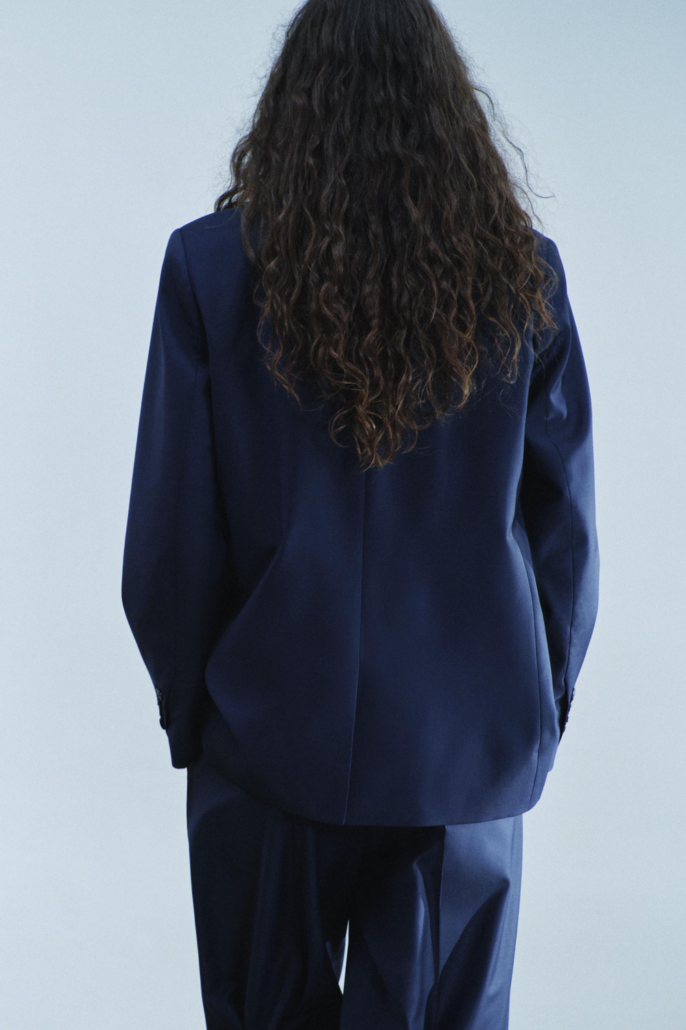 ПРЯМОЙ БЛЕЙЗЕР ИЗ СМЕСОВОЙ ШЕРСТИ — ZW COLLECTION — ZARA