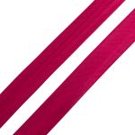 Косая бейка атласная 15 мм / 132±1 метра, 6066 малиновый