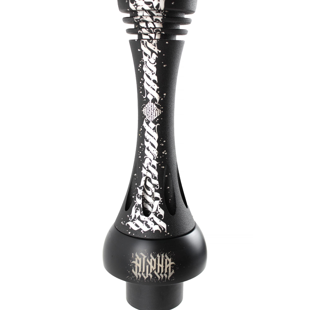 Alpha Hookah - Model X Art Co-Black Matte