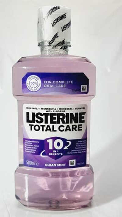 ОПОЛАСКИВАТЕЛЬ ДЛЯ ПОЛОСТИ РТА LISTERINE Total Care 10 в 1 500 мл