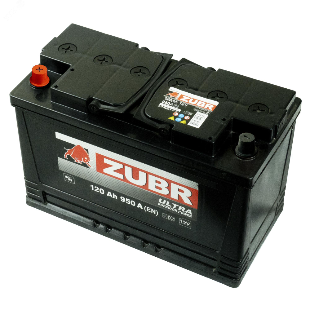 ZUBR Professional 120Ah L+