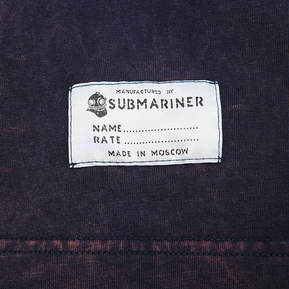 Rusty Purple TSHRT Basic Logo