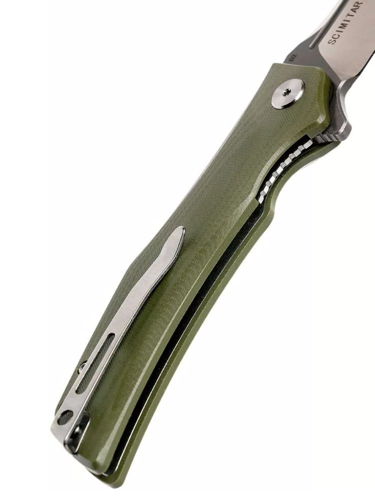 Нож Bestech BG05B-2 Scimitar Green