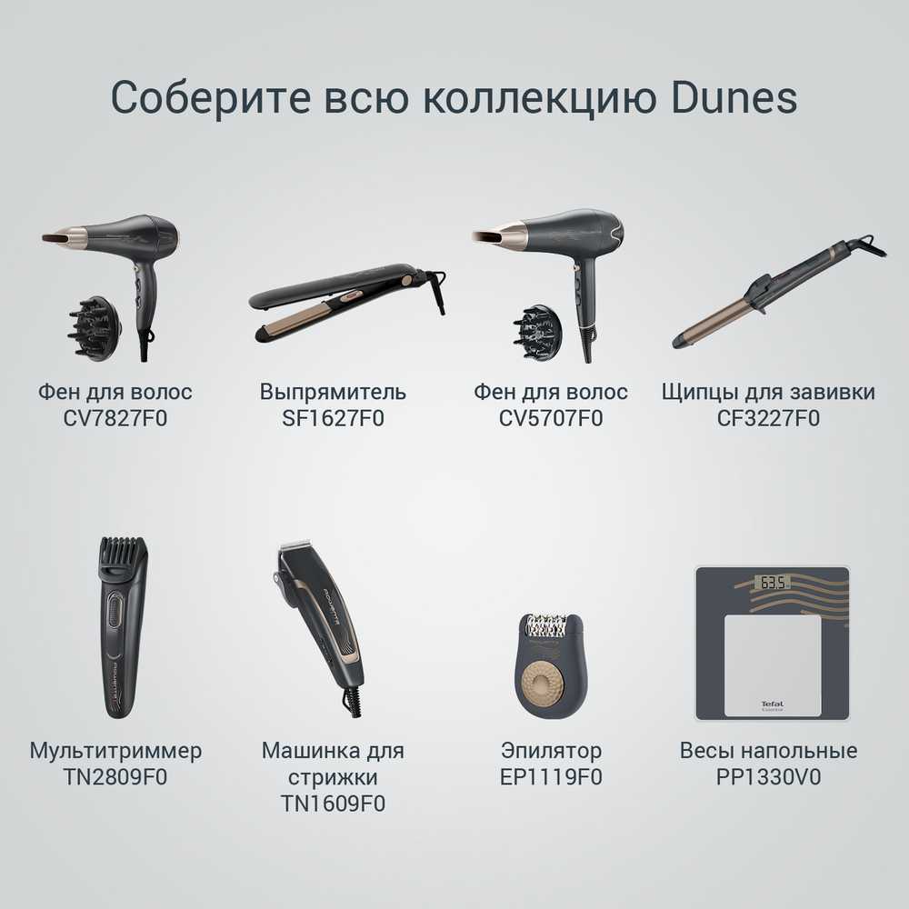Фен Rowenta Signature PRO AC motor CV7827F0