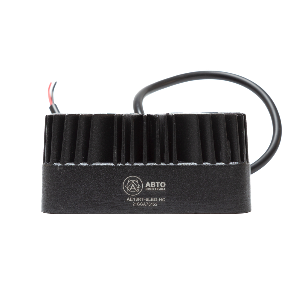 AE18RT-6LED-HC Фара светодиодная дополнительная, прямоугольная 110*52*81, направленный свет, 6 диодов, крепление по центру, 18 Вт, 10-30 В