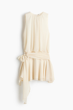 Шифоновое платье со шнуровкой - H&M