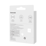 Магнитные кольца Baseus Halo Series Magnetic Metal Ring (MagSafe) 2шт - Silver
