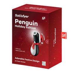 Бесконтактный стимулятор клитора Satisfyer Penguin Holiday Edition