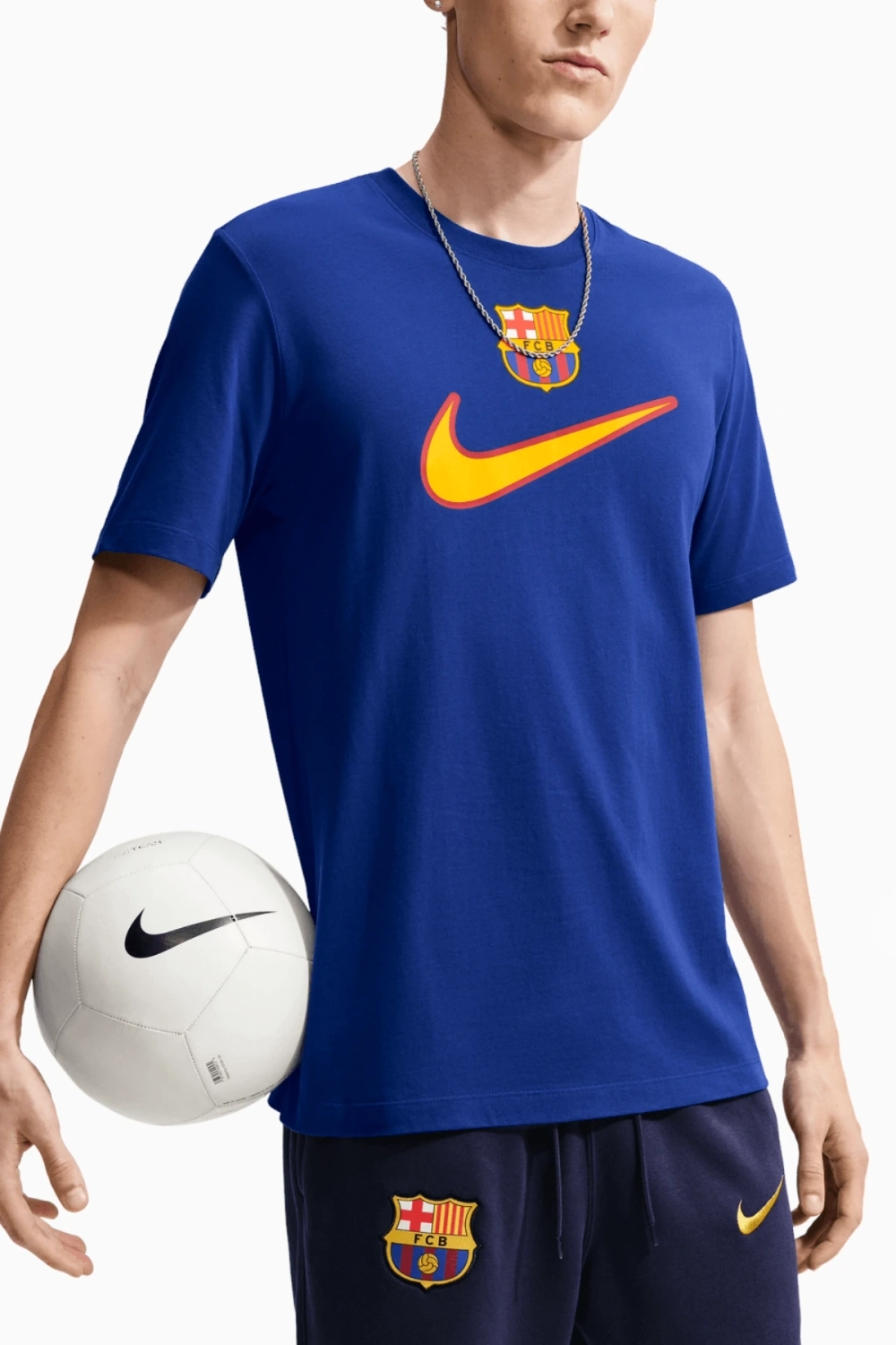 Футболка Nike FC Barcelona 26/27 Swoosh Tee - синий