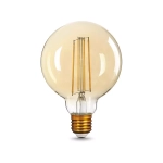 Лампа Gauss LED Filament G95 8W E27 740lm 2400K Golden 105802008
