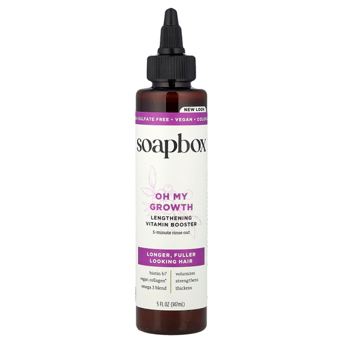 Soapbox, Oh My Growth, Lengthening Vitamin Booster, 5 fl oz (147 ml)