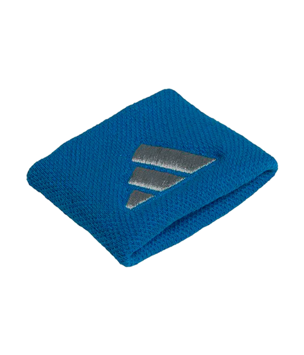 Напульсники Adidas Short Blue 2024 | Браслеты для спорта (2 шт.)