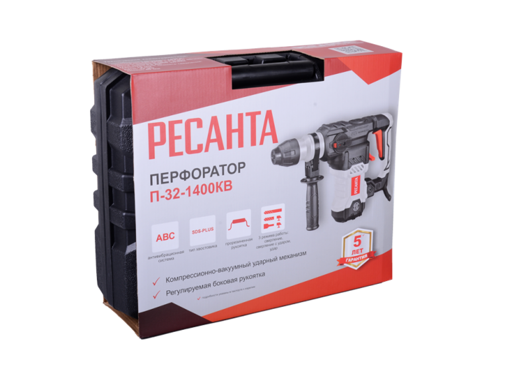 Перфоратор Ресанта П-32-1400КВ