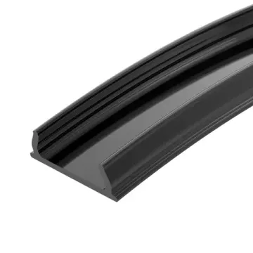 Гибкий профиль для контурной подсветки 2м 039583 черный ARH-BENT-W11-2000 ANOD BLACK Arlight