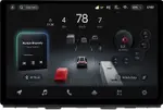 Магнитола для Hyundai Staria 2021+ (ШГУ монохром) - Teyes CC4-PRO монитор 13" 2K QLED на Android 13, Быстрейшая, Snapdragon 778G, ИИ, CarPlay, DSP, 4G SIM-слот