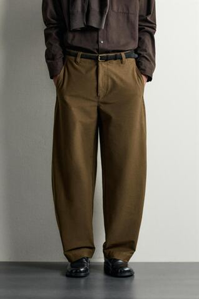 БРЮКИ BALLOON FIT — ZARA