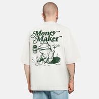 Футболка HAIDED MONEY TOAD HW, экрю