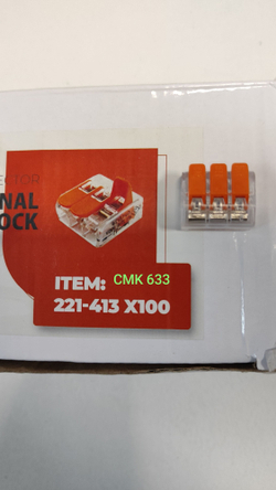 Клеммы CMK632 221-412 100 шт.