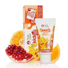 Зубная паста Twin Lotus Kids апельсин и гранат для детей 3-10 лет, 50 гр