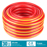 GRINDA EXPERT 3, 3/4″, 50 м, 30 атм, трёхслойный, армированный, поливочный шланг, PROLine (8-429005-3/4-50)