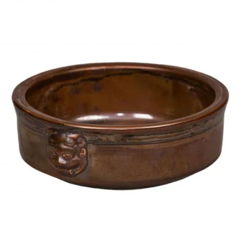 Салатник 450 мл d 15 см h4,5 см бульонница Antic Copper Panasia P.L. [6]