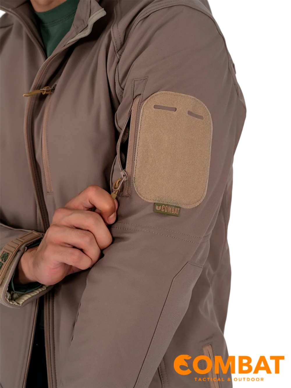 Куртка SoftShell Combat Tactical 305 (BEJ-305C). Койот