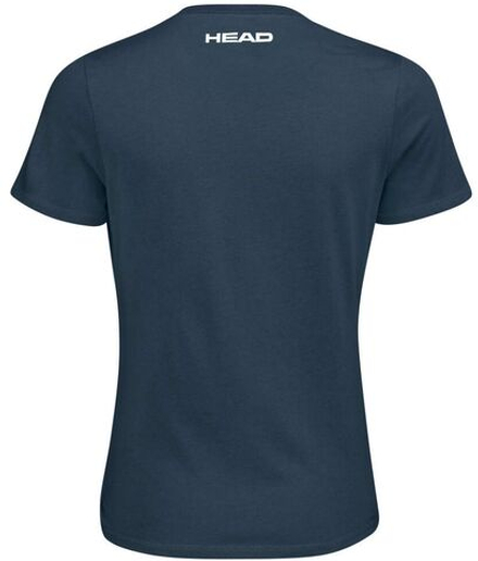 Женская теннисная футболка Head Club Lara — navy