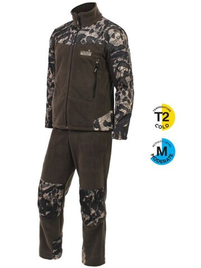 Костюм флисовый мужской Norfin BERINGS CAMO Green 06 размер XXXL