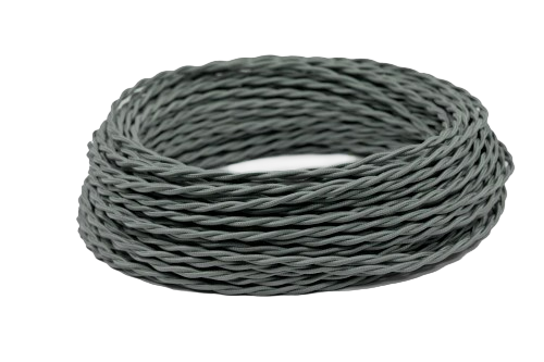 Ретро провод витой Графит Interior Wire Twist Магус ТМ ПВР-ГРФ / 3х4