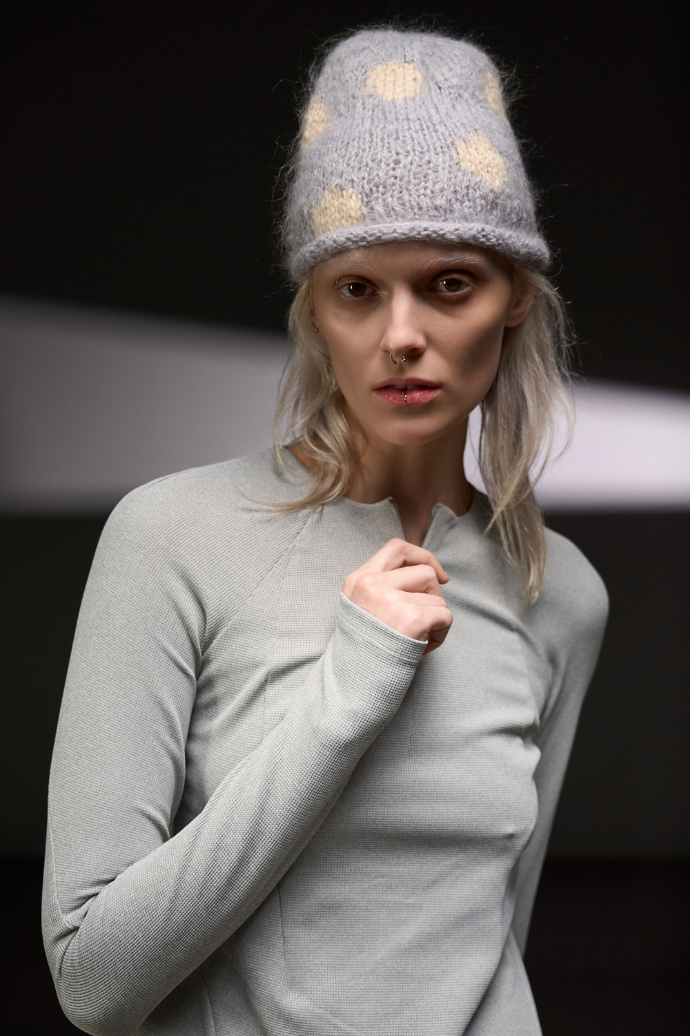 Лонгслив Blue Monte Crew Neck Training Longsleeve "Chongsheng Gray" Women’s