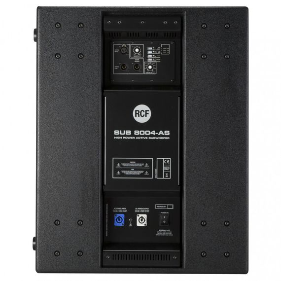RCF SUB 8004-AS активный сабвуфер, 1250Вт, динамик 18 дюймов