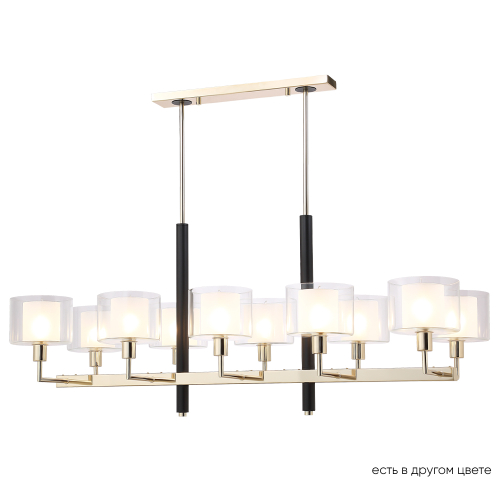 Подвесная люстра Crystal Lux MAESTRO SP-PL10 L1100 GOLD