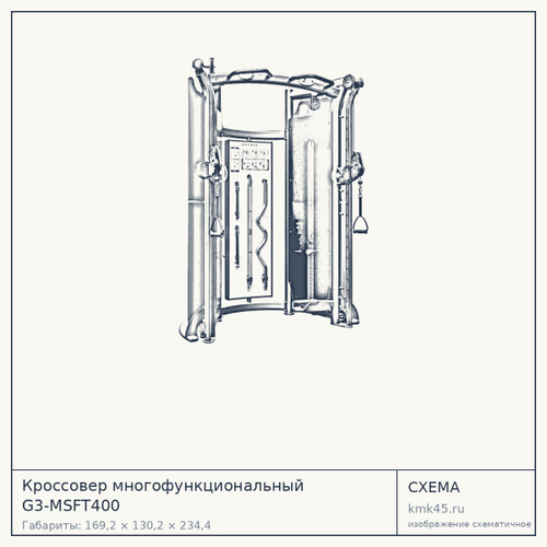 Кроссовер многофункциональный G3-MSFT400 — от 980 000 ₽
