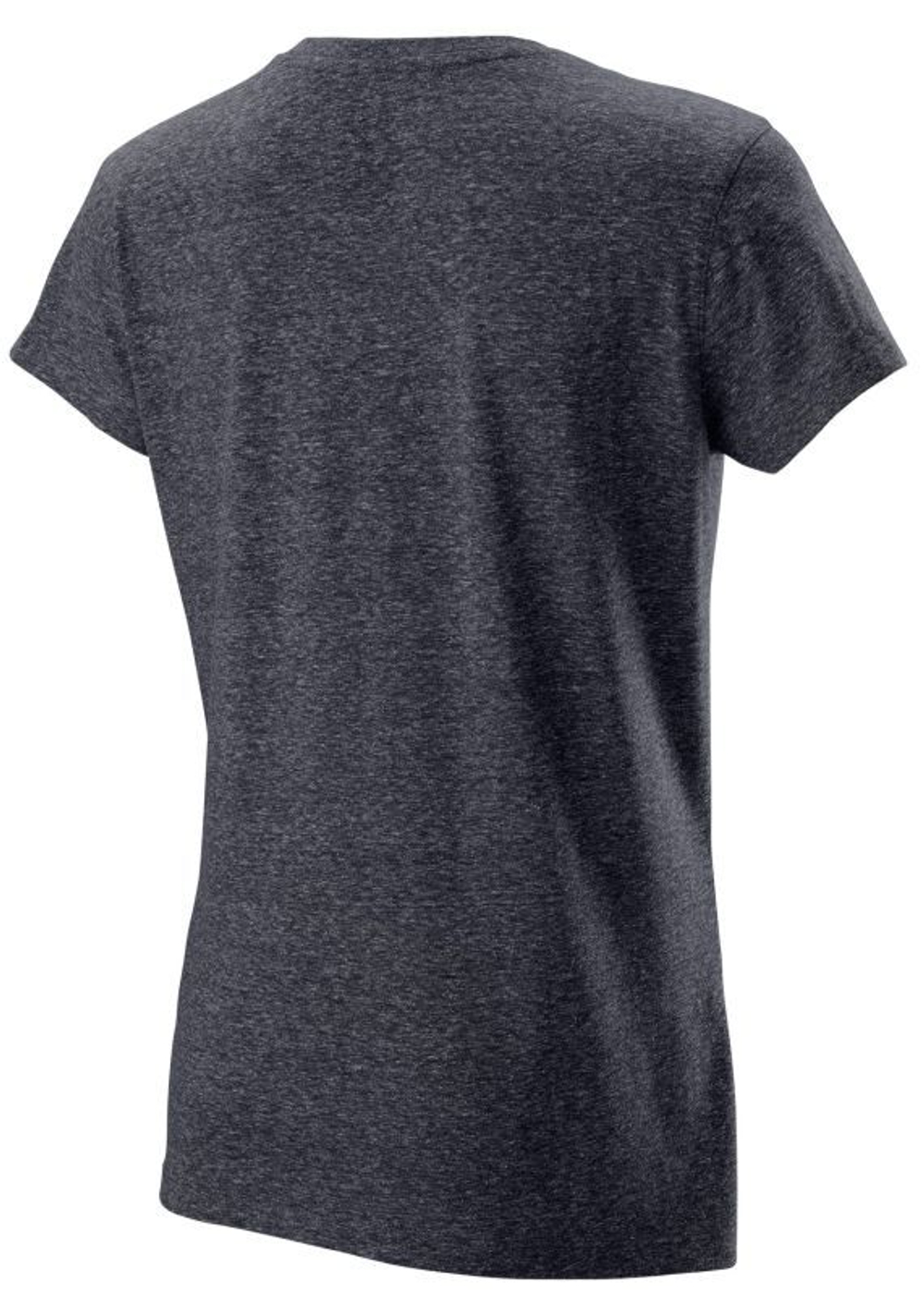 Женская футболка теннисная Wilson W Script Tech Tee II - ebony heather