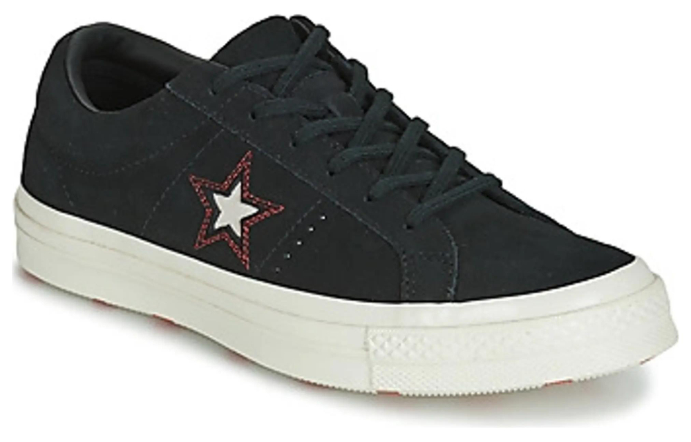 Converse One Star Low top Canvas Shoes Unisex Black