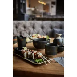Блюдо прямоугольное 28,4*11,4 см h2,2 см Dark Matt Panasia P.L. Proff Cuisine