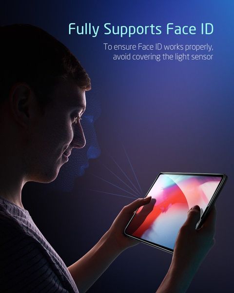 Закаленное защитное стекло ESR HD Ultra Clear High Definition  для Apple iPad Pro 11" (2018,2020)