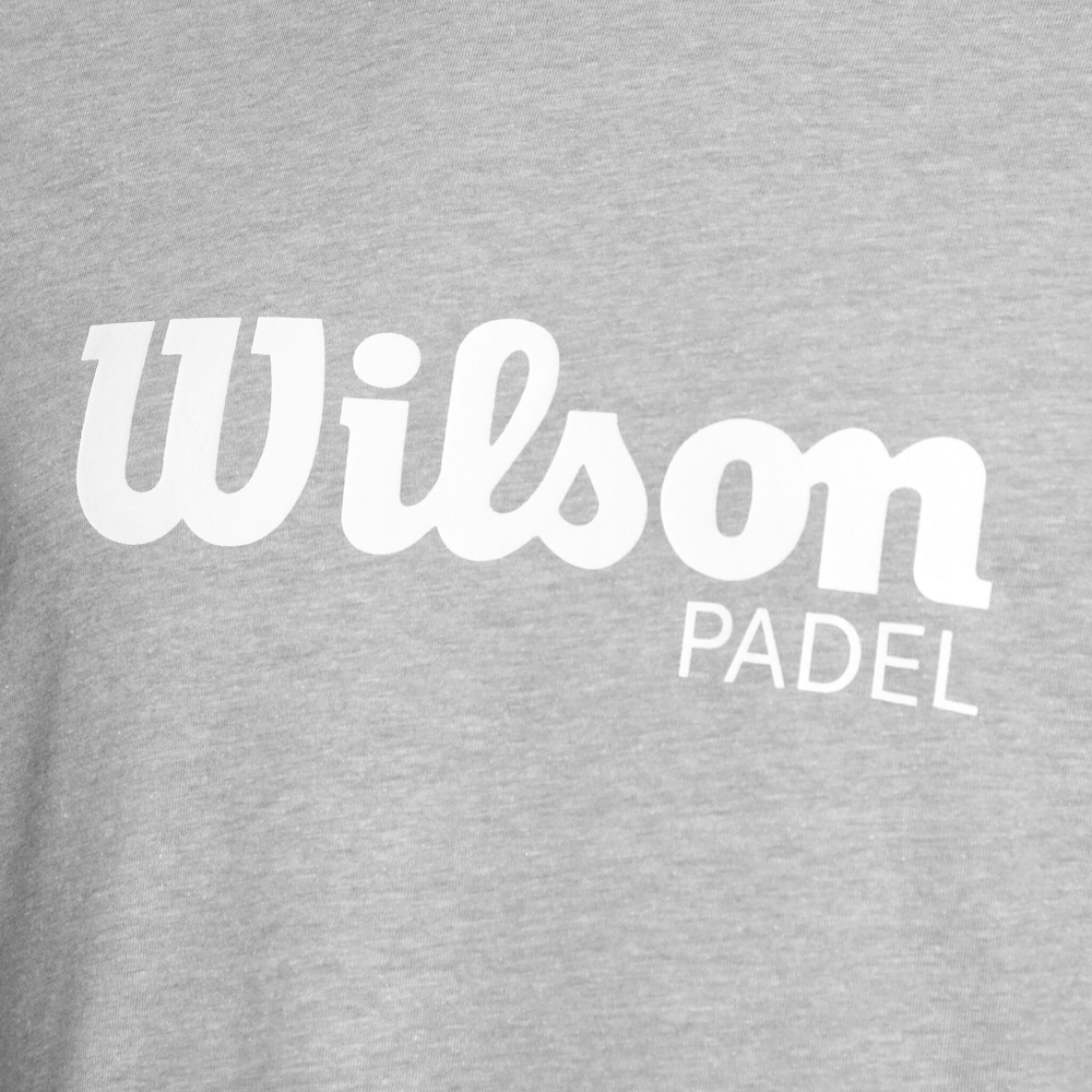 Мужское теннисное поло Wilson Graphic T-Shirt Men - Lightgrey, White