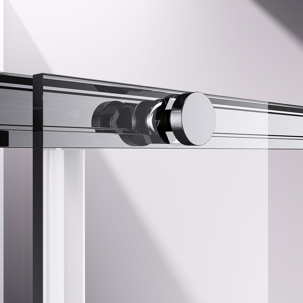 Душевая дверь Slim-N VDS-4SN140CL, 1400, хром, стекло прозрачное