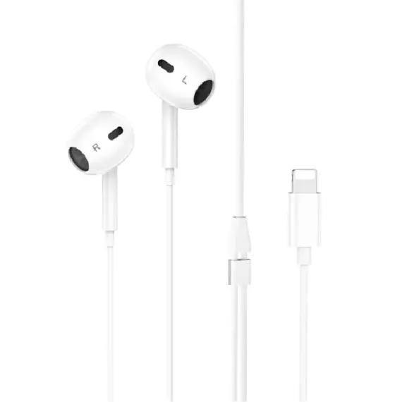 Qulaqlıq / Наушники / Headphones HOCO M111 Max Primero Lightning Kulakiçi Mikrofonlu Kablolu Kulaklık