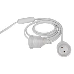 Патрон ЭРА FITO-Holder G13 IP65 mini для ламп FITO до 600 мм 2хG13 с выключателем, вилкой 1.5 м | Аксессуары для фито светильников