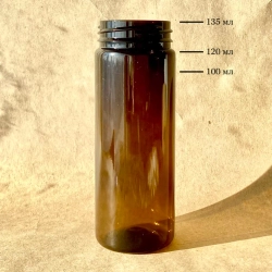 Банка ПЭТ 115 мл (38) коричневая
