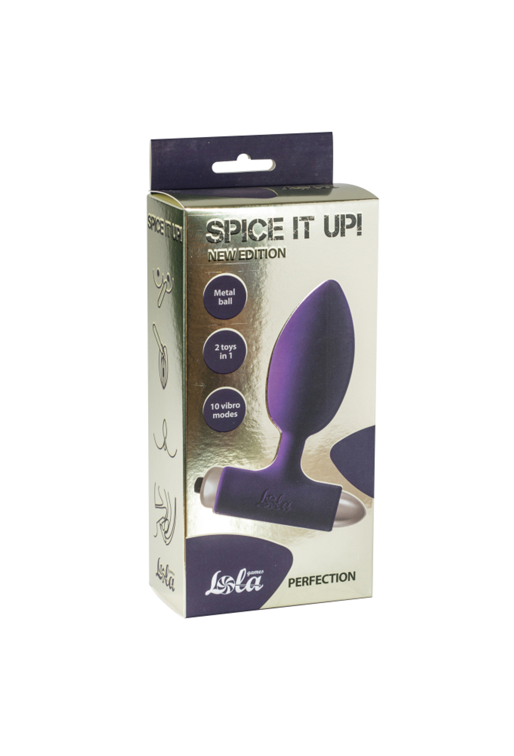 Lola games Spice it up New Edition Perfection - Анальная пробка с вибрацией
