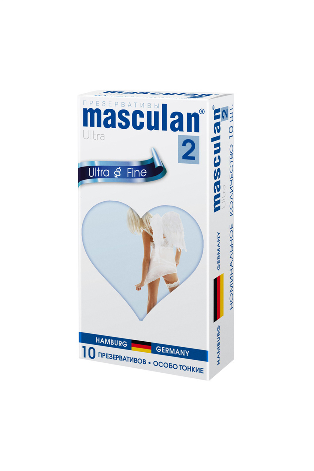 Презервативы Masculan Ultra 2 особо тонкие Ultra Fine 10 шт