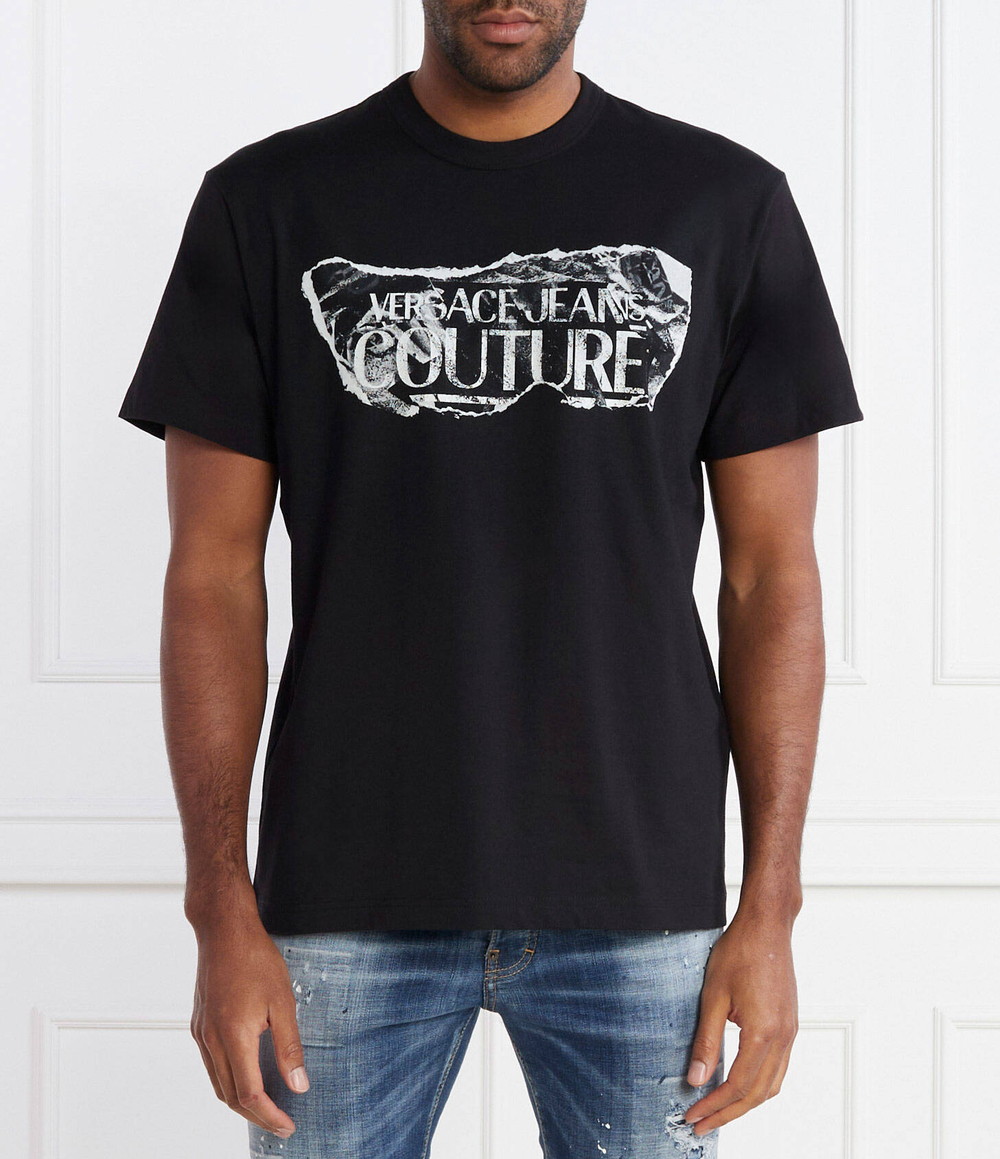 Футболка Versace Jeans Couture - черный(76GAHE03CJ00E)