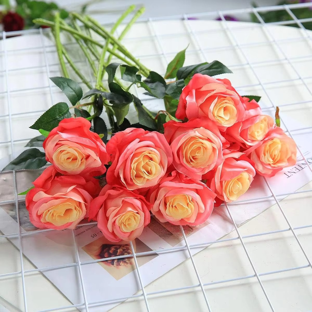 Вечные искусственные розы (5 шт.)